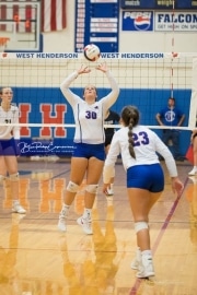 Volleyball: TC Roberson at West Henderson_BRE_0837