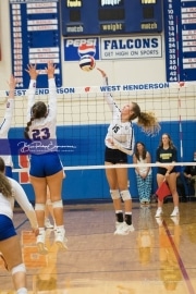Volleyball: TC Roberson at West Henderson_BRE_1087