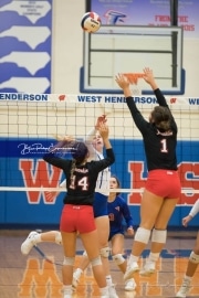 Volleyball - Franklin at West Henderson_BRE_4289