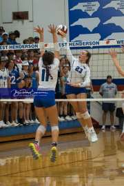 Volleyball Brevard at West Henderson (BR3_3387)