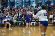 Volleyball Playoffs Rd 5 Semifinals - West Henderson at West Row
