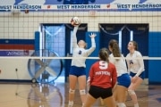 Volleyball: Franklin at West Henderson (BR3_4230)