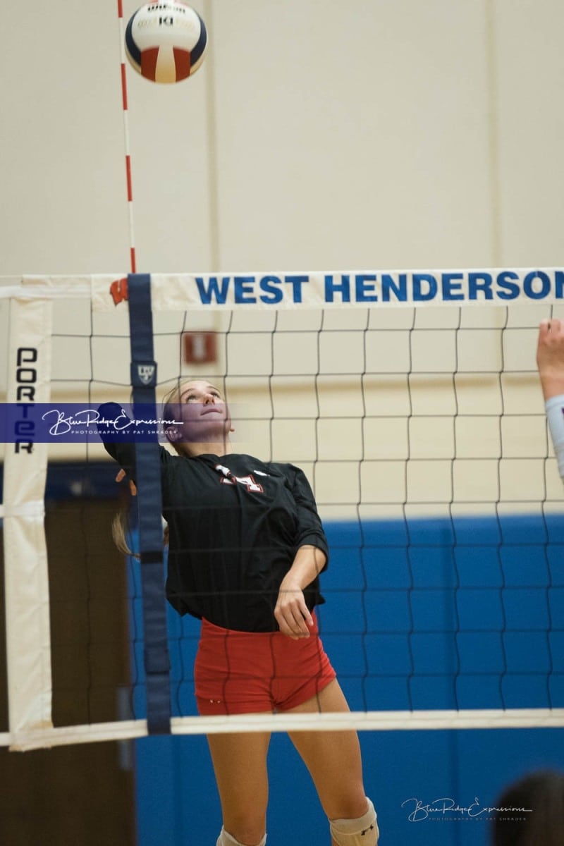 Volleyball: Franklin at West Henderson (BR3_6179)