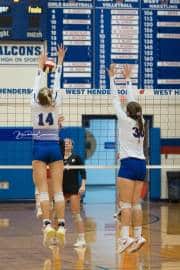Volleyball: Franklin at West Henderson (BR3_6405)