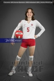 Senior Banners - HHS Volleyball (BRE_9430)