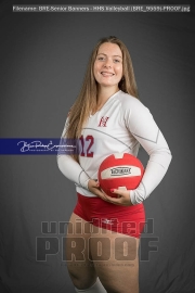 Senior Banners - HHS Volleyball (BRE_9559)