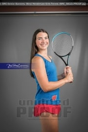 Senior Banners: West Henderson Girls Tennis (BRE_5810)