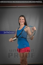 Senior Banners: West Henderson Girls Tennis (BRE_5830)