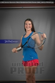 Senior Banners: West Henderson Girls Tennis (BRE_5831)