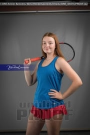 Senior Banners: West Henderson Girls Tennis (BRE_5879)