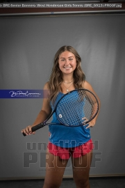 Senior Banners: West Henderson Girls Tennis (BRE_5913)