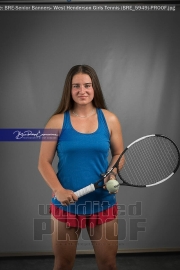 Senior Banners: West Henderson Girls Tennis (BRE_5949)