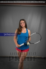 Senior Banners: West Henderson Girls Tennis (BRE_5953)