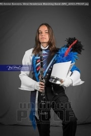 Senior Banners: West Henderson Marching Band (BRE_4053)