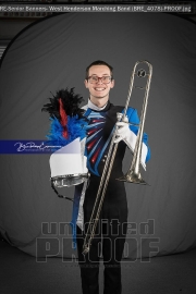 Senior Banners: West Henderson Marching Band (BRE_4078)