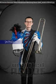 Senior Banners: West Henderson Marching Band (BRE_4080)