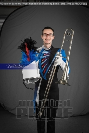 Senior Banners: West Henderson Marching Band (BRE_4081)