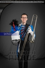 Senior Banners: West Henderson Marching Band (BRE_4082)