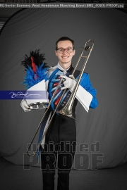 Senior Banners: West Henderson Marching Band (BRE_4083)