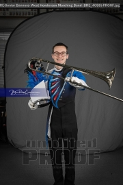 Senior Banners: West Henderson Marching Band (BRE_4088)