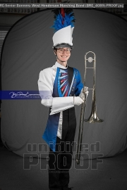 Senior Banners: West Henderson Marching Band (BRE_4089)