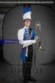 Senior Banners: West Henderson Marching Band (BRE_4090)