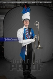 Senior Banners: West Henderson Marching Band (BRE_4091)