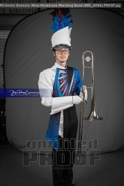 Senior Banners: West Henderson Marching Band (BRE_4094)