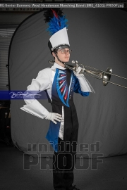 Senior Banners: West Henderson Marching Band (BRE_4101)