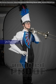 Senior Banners: West Henderson Marching Band (BRE_4103)