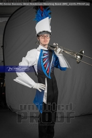 Senior Banners: West Henderson Marching Band (BRE_4105)