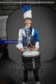 Senior Banners: West Henderson Marching Band (BRE_4107)