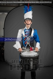 Senior Banners: West Henderson Marching Band (BRE_4110)