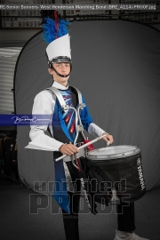 Senior Banners: West Henderson Marching Band (BRE_4114)
