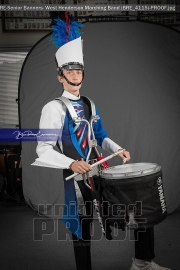 Senior Banners: West Henderson Marching Band (BRE_4115)