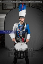 Senior Banners: West Henderson Marching Band (BRE_4124)