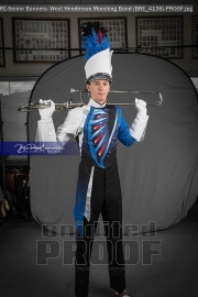 Senior Banners: West Henderson Marching Band (BRE_4138)