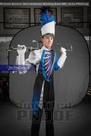 Senior Banners: West Henderson Marching Band (BRE_4141)