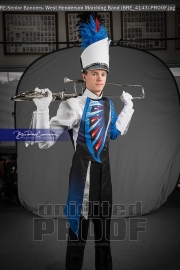Senior Banners: West Henderson Marching Band (BRE_4143)