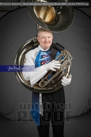 Senior Banners: West Henderson Marching Band (BRE_4144)