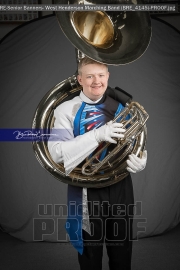Senior Banners: West Henderson Marching Band (BRE_4145)