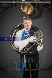 Senior Banners: West Henderson Marching Band (BRE_4146)