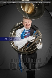 Senior Banners: West Henderson Marching Band (BRE_4147)