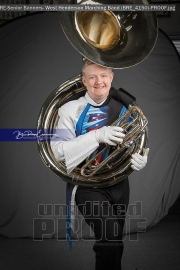 Senior Banners: West Henderson Marching Band (BRE_4150)