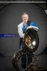 Senior Banners: West Henderson Marching Band (BRE_4153)