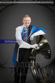Senior Banners: West Henderson Marching Band (BRE_4155)