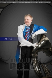 Senior Banners: West Henderson Marching Band (BRE_4158)