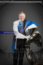 Senior Banners: West Henderson Marching Band (BRE_4163)
