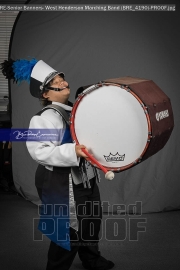 Senior Banners: West Henderson Marching Band (BRE_4190)
