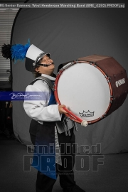 Senior Banners: West Henderson Marching Band (BRE_4192)